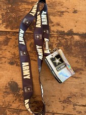U.S. Military Officially Licensed "U.S. ARMY" Lanyard - NEW W/TAGS - FREE SHIP 