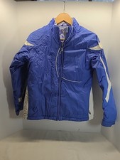 L.L.Bean youth winter coat large 14-16 blue an white