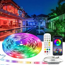 LED Stripe RGB Leiste Streifen Flexible Lichtband Lichtleiste Lichterkette 1-30m