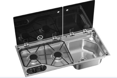 Dometic Kochfeld-Spüle-Kombination CVC1700G Kochfeld Spülbecken U336
