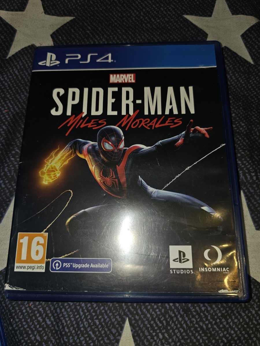 Spiderman Miles Morales PS4 Video Game