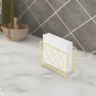 Tabletop Napkin Holder Metal Napkin Holder 13cm Vertical Napkin Paper Organizer