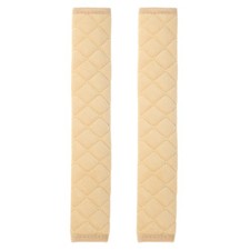 2pcs Seatbelt Covers 13 Inch Car Seat Belt Pads Cover for SUV Trucks, Beige