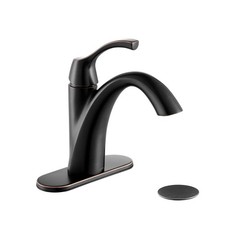 Bathroom Faucet Oil Rubbed Bronze, Single Handle Bathroom Sink Faucet for 1 Hole