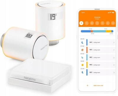 I7 Netatmo Wlan Heizkörperthermostat Smart Starterpaket, NVP-AMZ