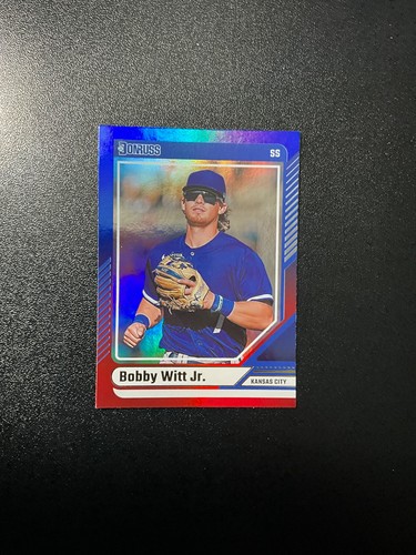Bobby Witt Jr. [Red Blue] #1 card
