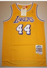 Los Angeles Lakers Jerry West 1971-1972 #44 Jersey Large Mitchell & Ness NWT