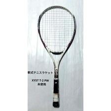 MIZUNO Soft Tennis Racket XYST T-2 PW Red  White