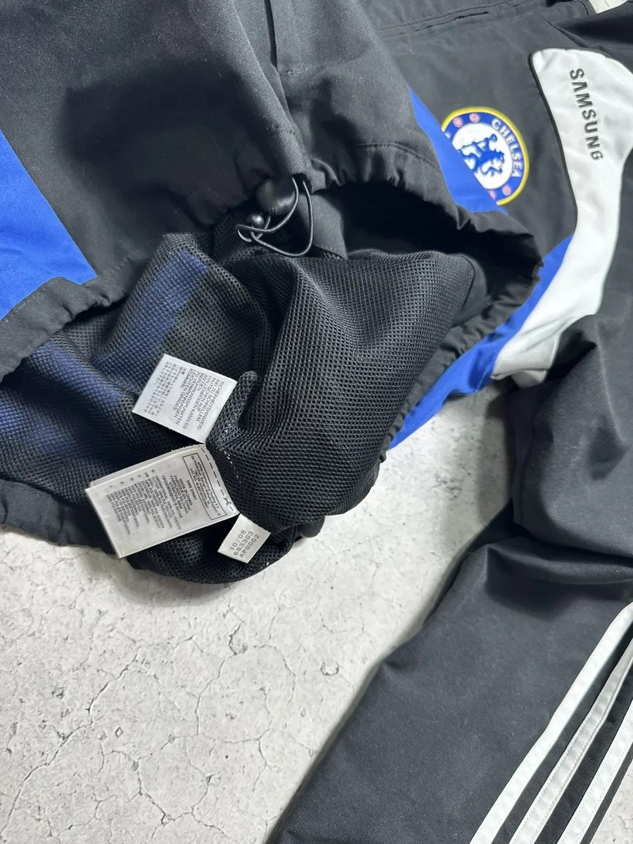 Adidas FC Chelsea Vintage Nylon Soccer Track Jacket Y2K | eBay