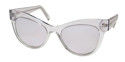 NEW ANDY WOLF FRANCOISE SUNGLASSES WOMENS 54-18-135 E PLASTIC AUSTRIA CAT EYE