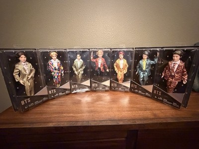 BTS Fashion Doll 7-Member Set (SUGA, RM, Jin, J-Hope, Jimin, V, Jungkook)