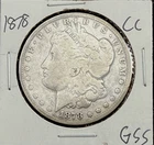1878 CC MORGAN SILVER DOLLAR VG SEMI KEY DATE CARSON CITY