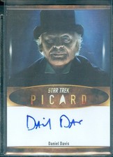 Picard Season 2 & 3 Daniel Davis as Professor Moriarty  Bordered  Autograph Card