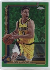 2025-26 Topps Chrome Green Refractor /99 TJ McConnell #11 1q3x