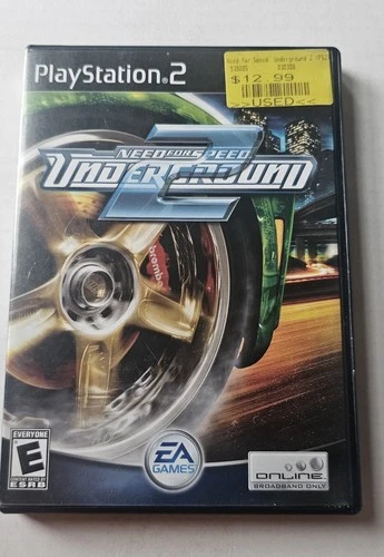 Need for Speed: Underground 2 Sony PlayStation 2 Racing Game 2004 Edition