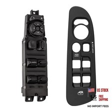 56049805AB Driver Side Master Power Window Control Switch with Bezel Cover
