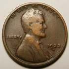 1922 D Lincoln Wheat Cent Penny  VG-F   "Actual Coin Pictured"