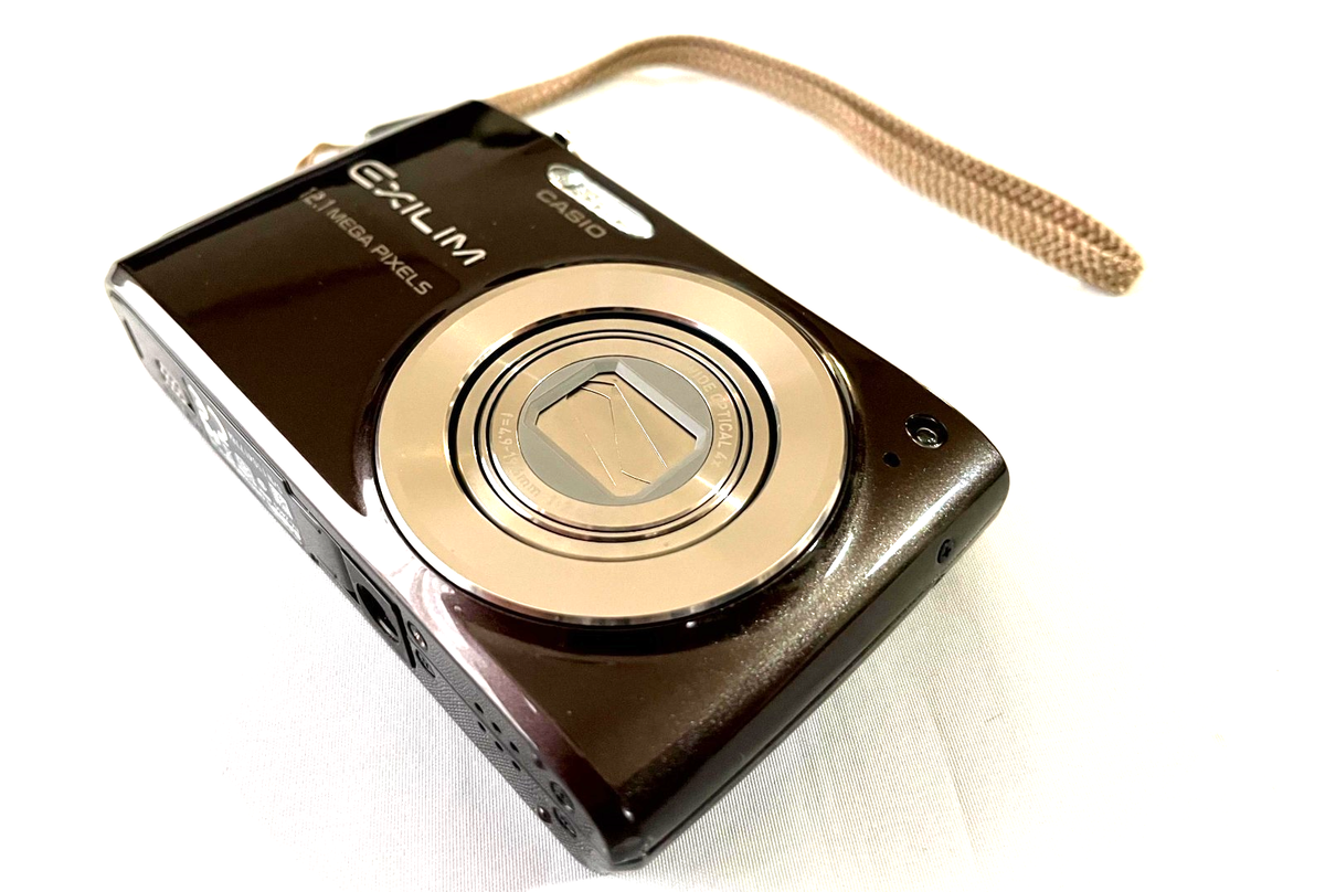 Casio EXILIM EX-Z400 12.1MP Brown Digital Camera in Box w/ Battery