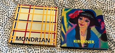 Mondrian & Kirchner 6 languages hardcover 2 for 1 price!