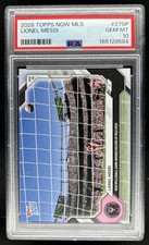2026 Topps Now MLS Lionel Messi Image Variation #27SP PSA 10 GEM MINT