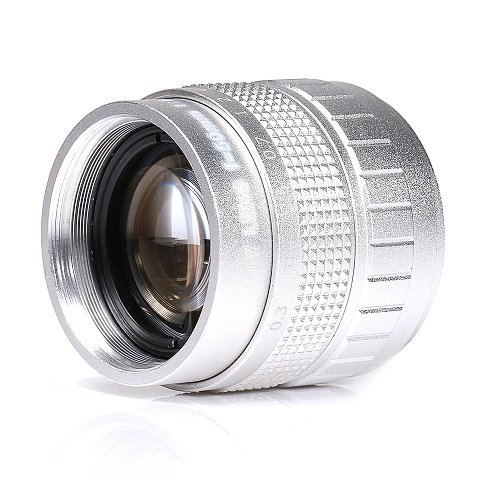Fujian 50mm f/1.4 CCTV Movie Fixed Lens for EF-M EOS M Mount Camera M M2 M3 M5 - Image 4 of 4