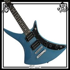 Solid Body Electric Guitar X79 Skyhawk Metallic Blue Open Pickups Free Shipping