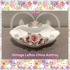 Vintage Lefton China Ashtray