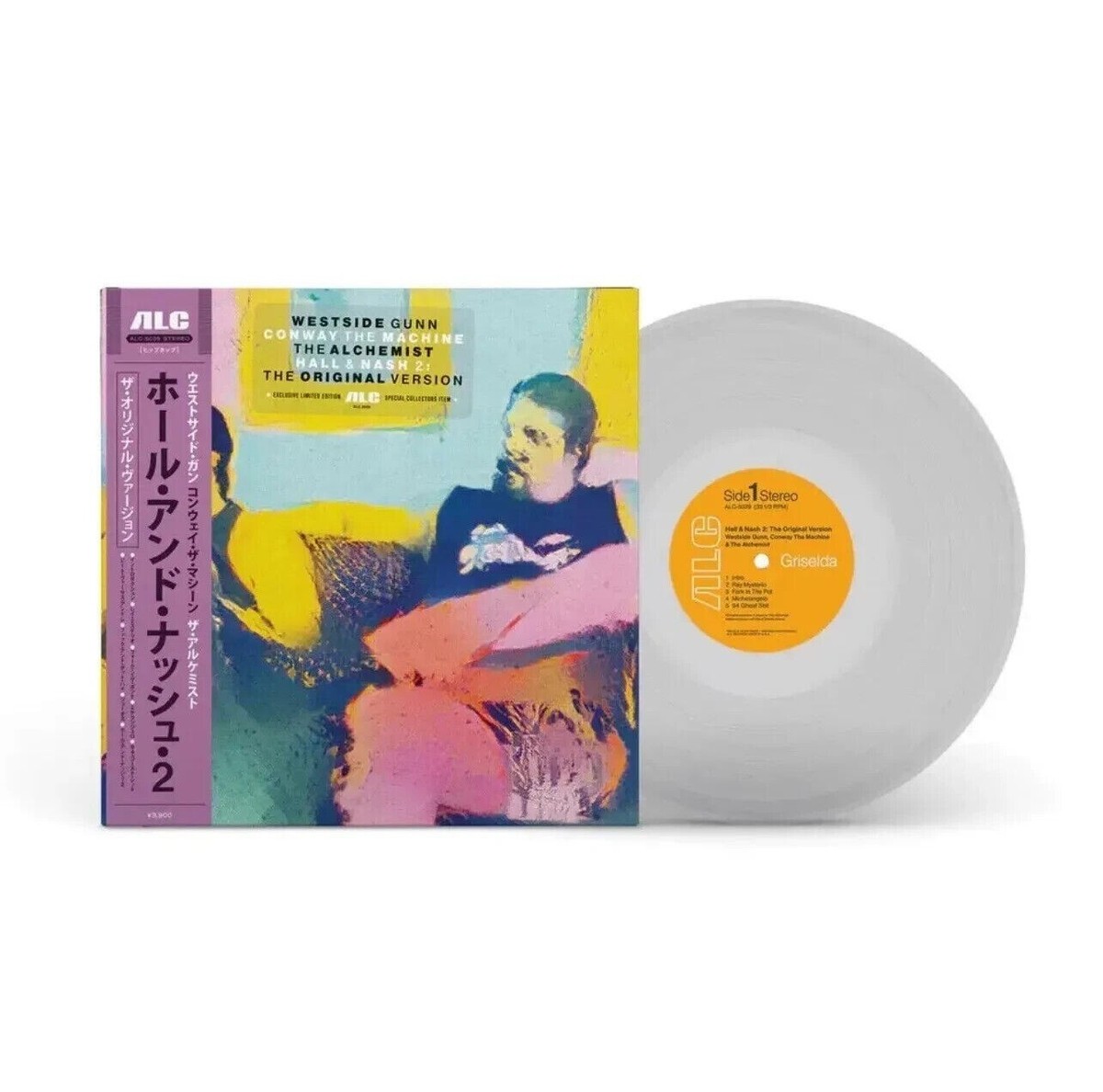 Hall and Nash 2 ALCHEMIST WESTSIDE GUNN CONWAY OBI Clear Vinyl LE