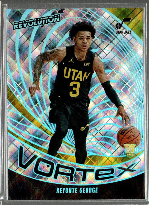 2023-24 Panini Revolution Vortex Cosmic #20 Keyonte George /99