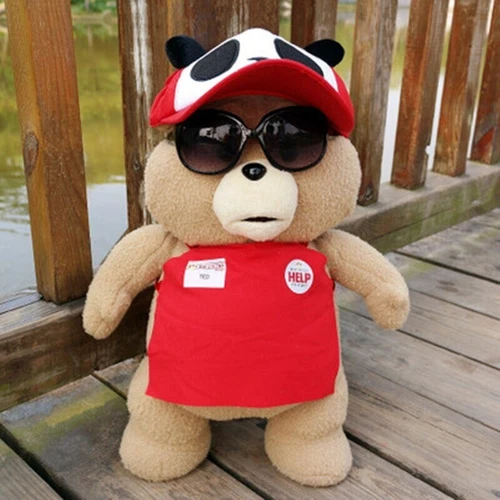7 styles Movie Teddy Bear Ted 2 Plush Toys In Apron Soft Stuffed Animals Plush - Picture 11 of 27