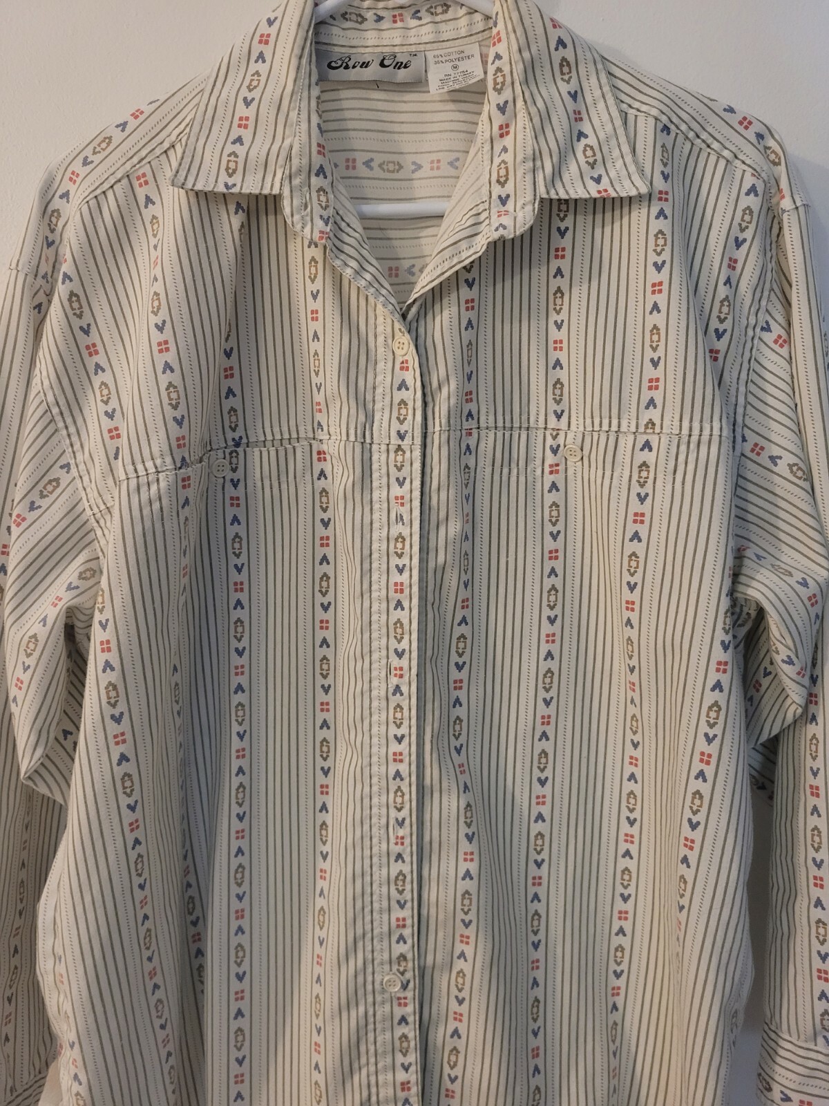 Camicia donna Fila Uno Made In Turkey taglia MEDIA colletto manica lunga con bottoni