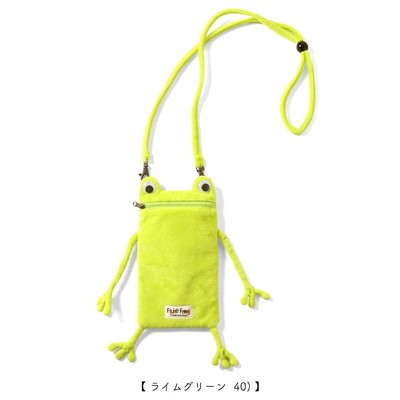 Gym Master Frame Fluke Frog Smartphone Case Bag iPhone Wallet Lime Green Japan