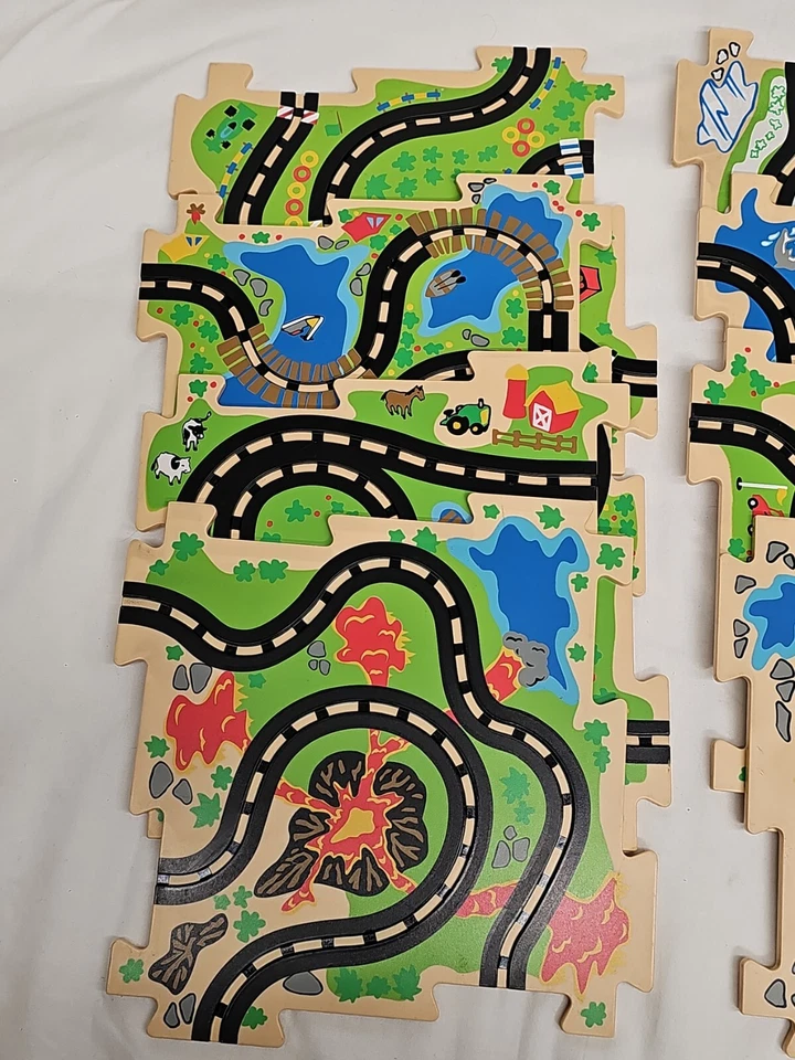 Discovery Toys Travel Tracks Adventure Raceway, 8 pistas, sin caja Foto 2 de 4