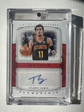 2019-20 National Treasures Trae Young Penmanship Auto /49