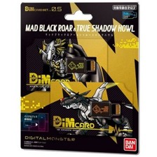 Digimon Dim Card Set Vol 0.5 Mad Black Roar & True Shadow Howl Vital Bracelet