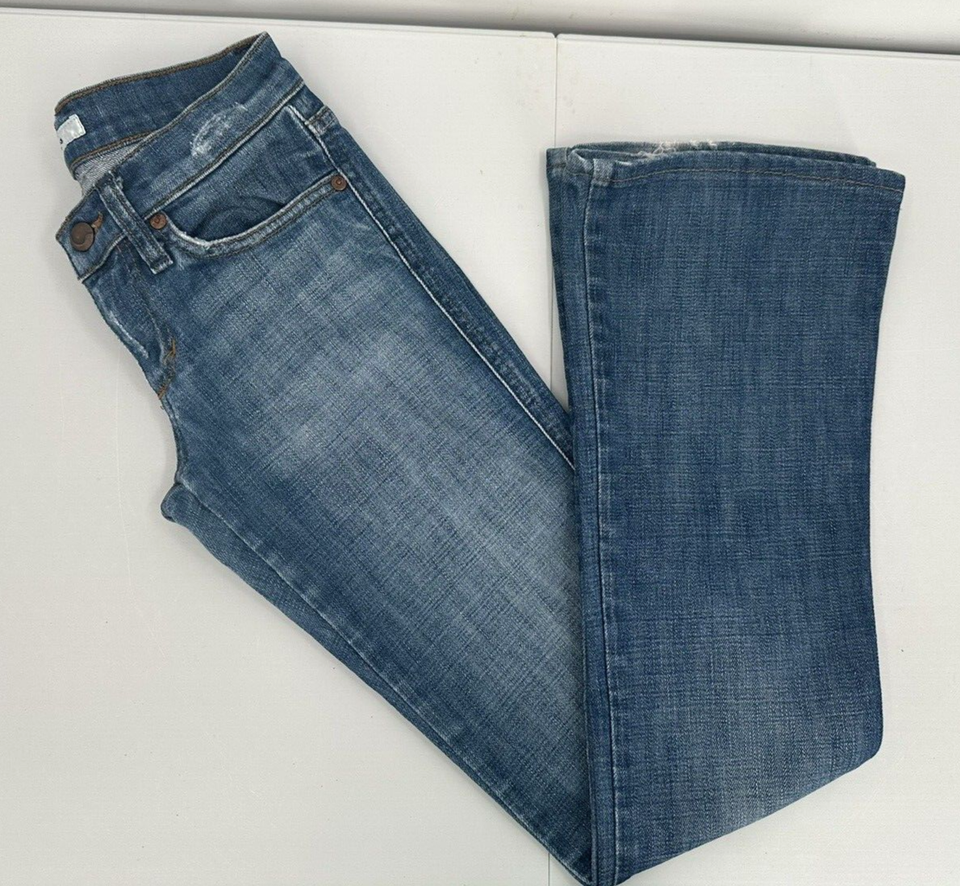 JOE'S JEANS ROCKER SKINNY FLARE JEANS Women's Size 24 Stretch Lightly