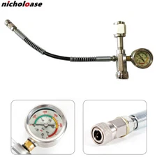 PCP SCBA Fill Station Refill Charging 4500PSI Adapter Air Rifle Paintball + Hose
