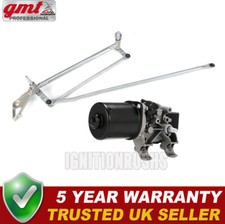 Front Windscreen Window Wiper Motor And Linkage Rods For Renault Clio 2007-2012