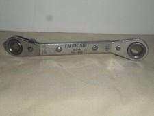 FAIRMOUNT 9mm x 10mm 6 pt. Reversible Offset Ratcheting Box Wrench 90-1820 USA