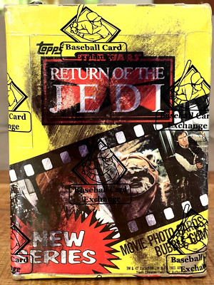 1983 TOPPS STAR WARS RETURN OF THE JEDI (Series 2) BOX 36 PACKS SEALED MUST HAVE