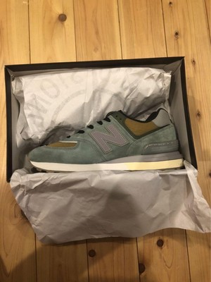 U574LGTN Stone Island New Balance 574 Legacy Green Clay Men