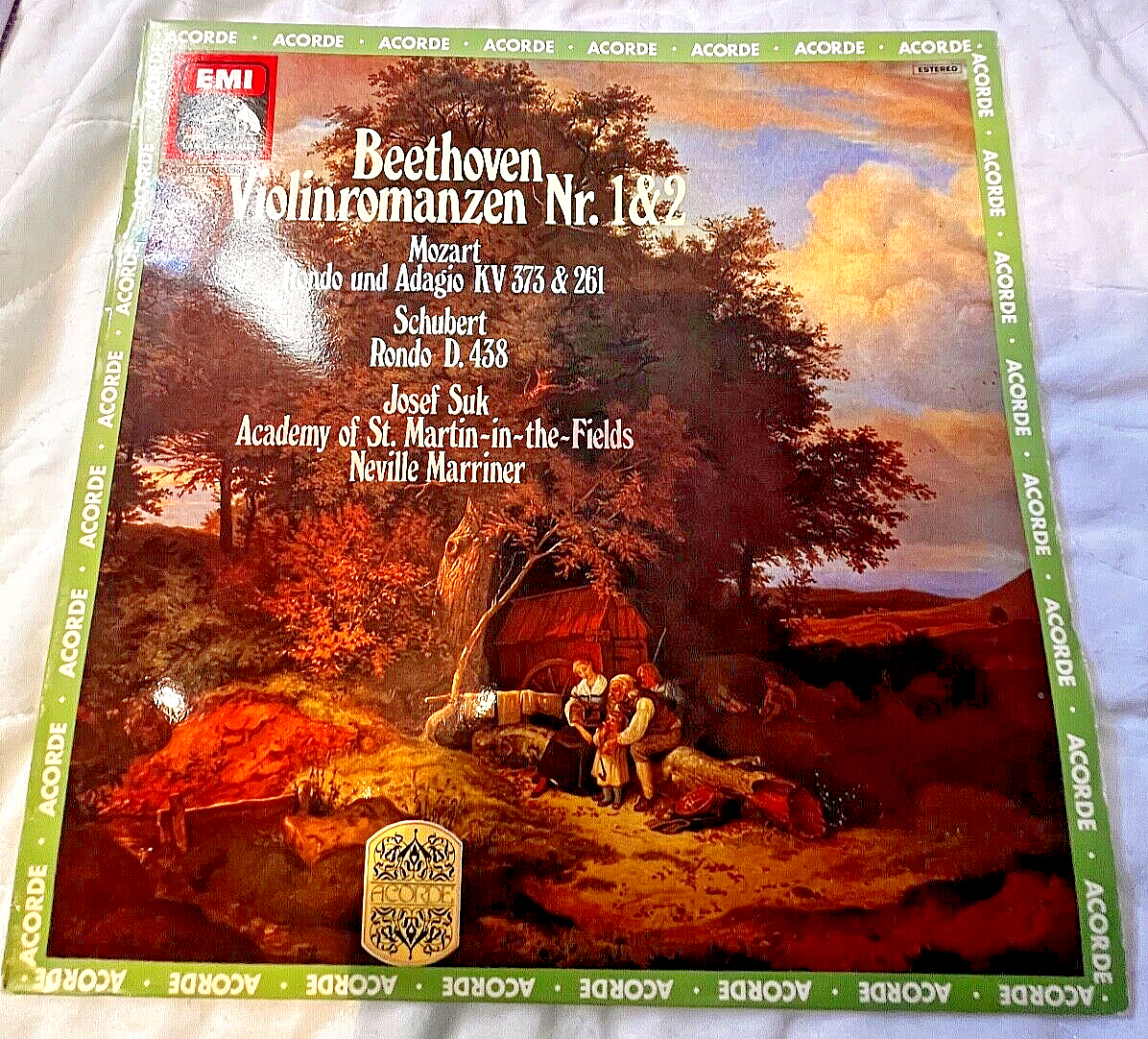 ROMANCES VIOLÍN BEETHOVEN 1&2 JOSEF SUK NEVILLE MARRINER Spain C 037-002096