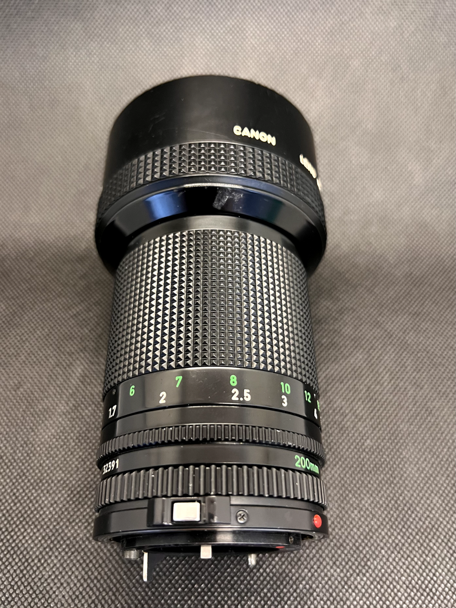【美品】CANON LENS FD 200mm 1:2.8 Canon Lens Fd 200Mm 1 2.8 | eBay