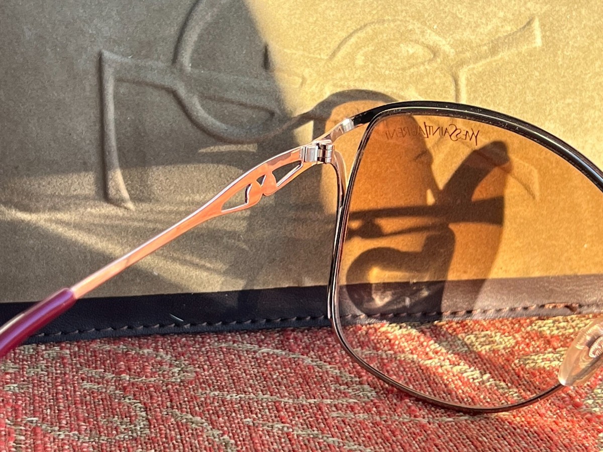 YSL - Yves Saint Laurent Paris 31 Sunglasses Gold Frame - Bronze
