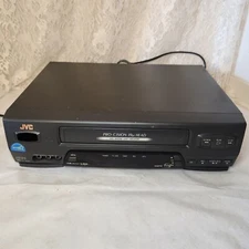 JVC HR-A54 VHS VCR Video Cassette Recorder No Remote Tested Read Description 