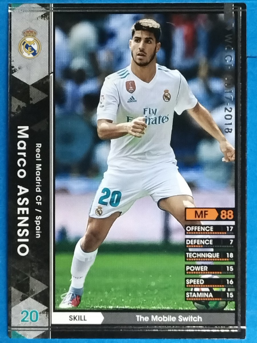 Panini WCCF 247/272 2017-2018 Marco Asensio Japan Pre-Owned | eBay