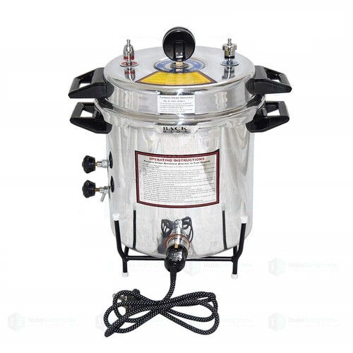 Aluminium Seamless Electric Pressure Cooker- 24 L (12" Dia. X 14" H) - Picture 2 of 6