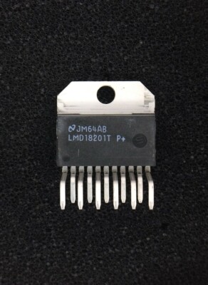 LMD18201T NSC IC MTR DRV BIPLR 12-55V TO220-11 PKG 2 PIECES