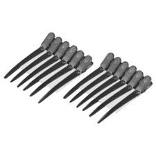 (5)12 Pcs Hair Styling Clips Professional Hair Stylist Hair Clips Hair