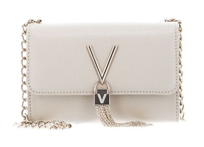 VALENTINO Divina Clutch Umhängetasche Tasche Beige